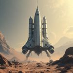 cover of the track - Arrive at the cosmodrome