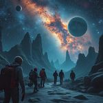 cover of the track - Galactic travel